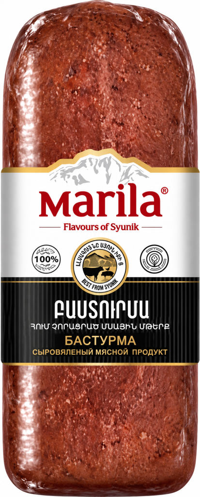 Բաստուրմա կարմիր չամանով Մարիլա